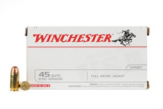 Winchester Target .45 ACP 230 gr FMJ - Box of 50